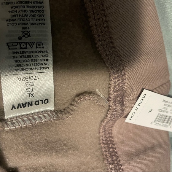 NWT Old Navy women’s fleece lined earthy Mauve leggings size XL - Picture 5 of 8
